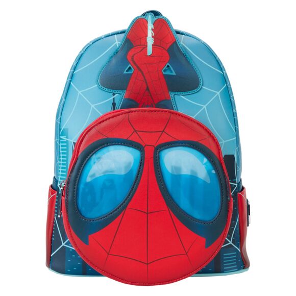 SDCC Limited Edition Spider-Man Lenticular Glow Mini Backpack - Picture 7 of 9